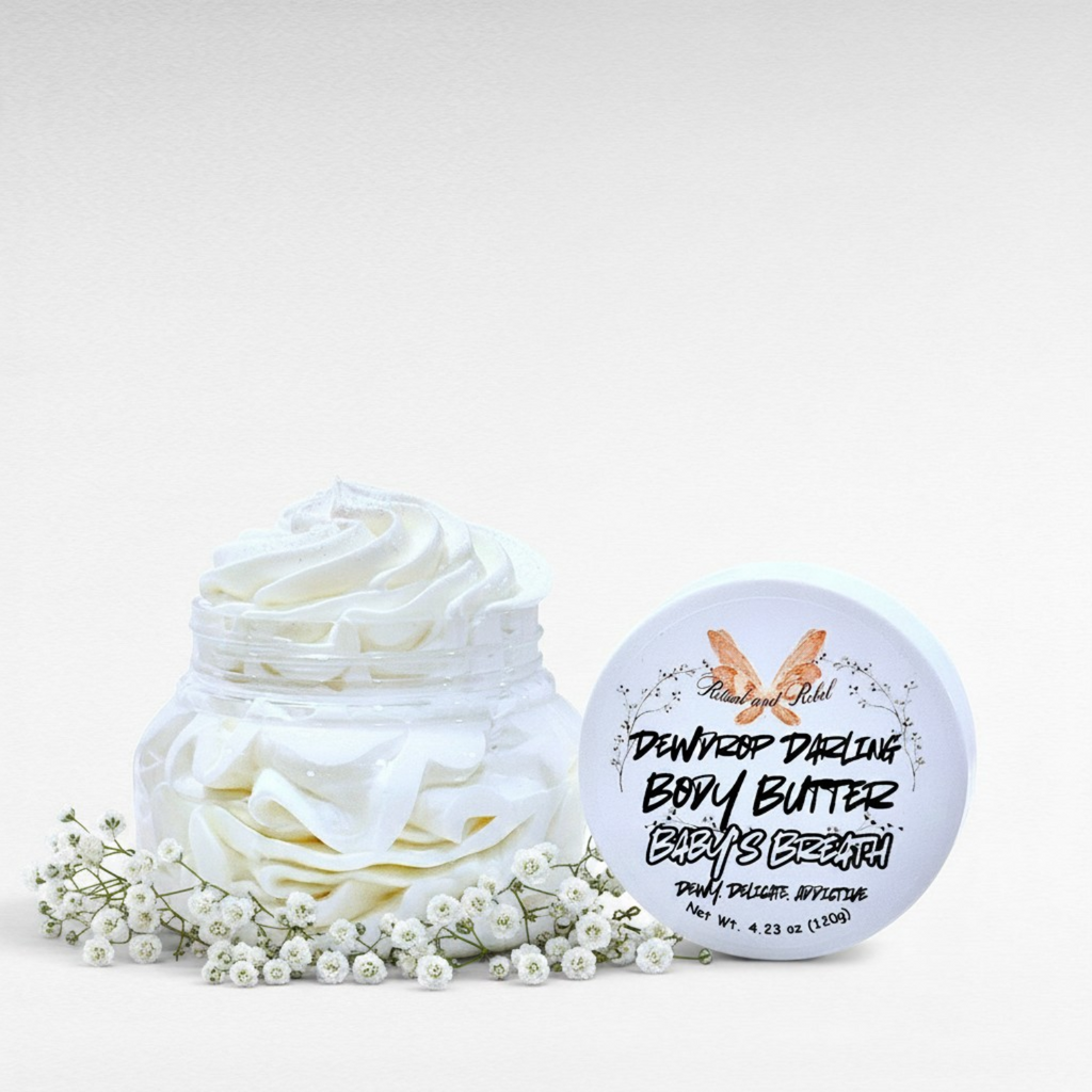 Dewdrop Darling Shimmering Body Butter - Baby's Breath