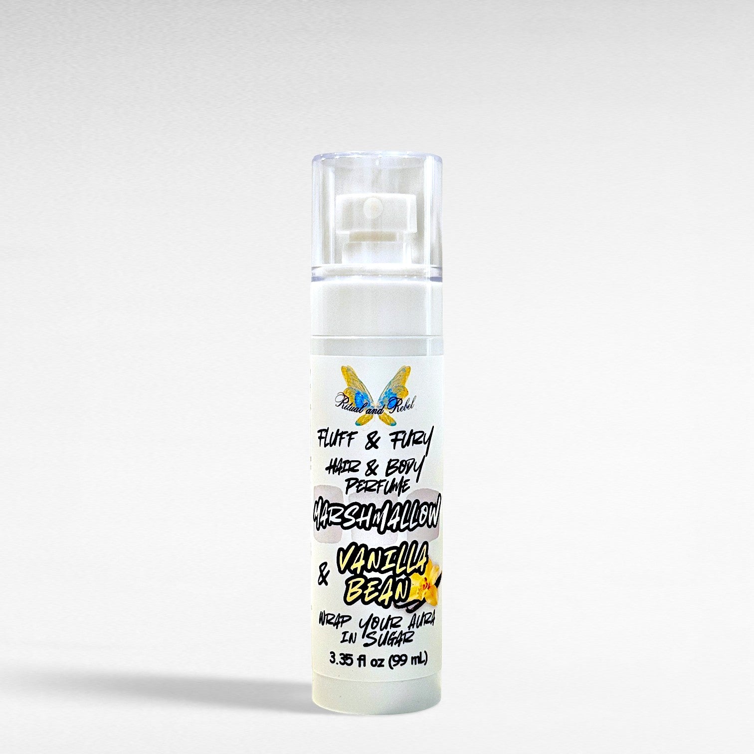 Fluff & Fury Hair & Body Perfume - Marshmallow & Vanilla Bean