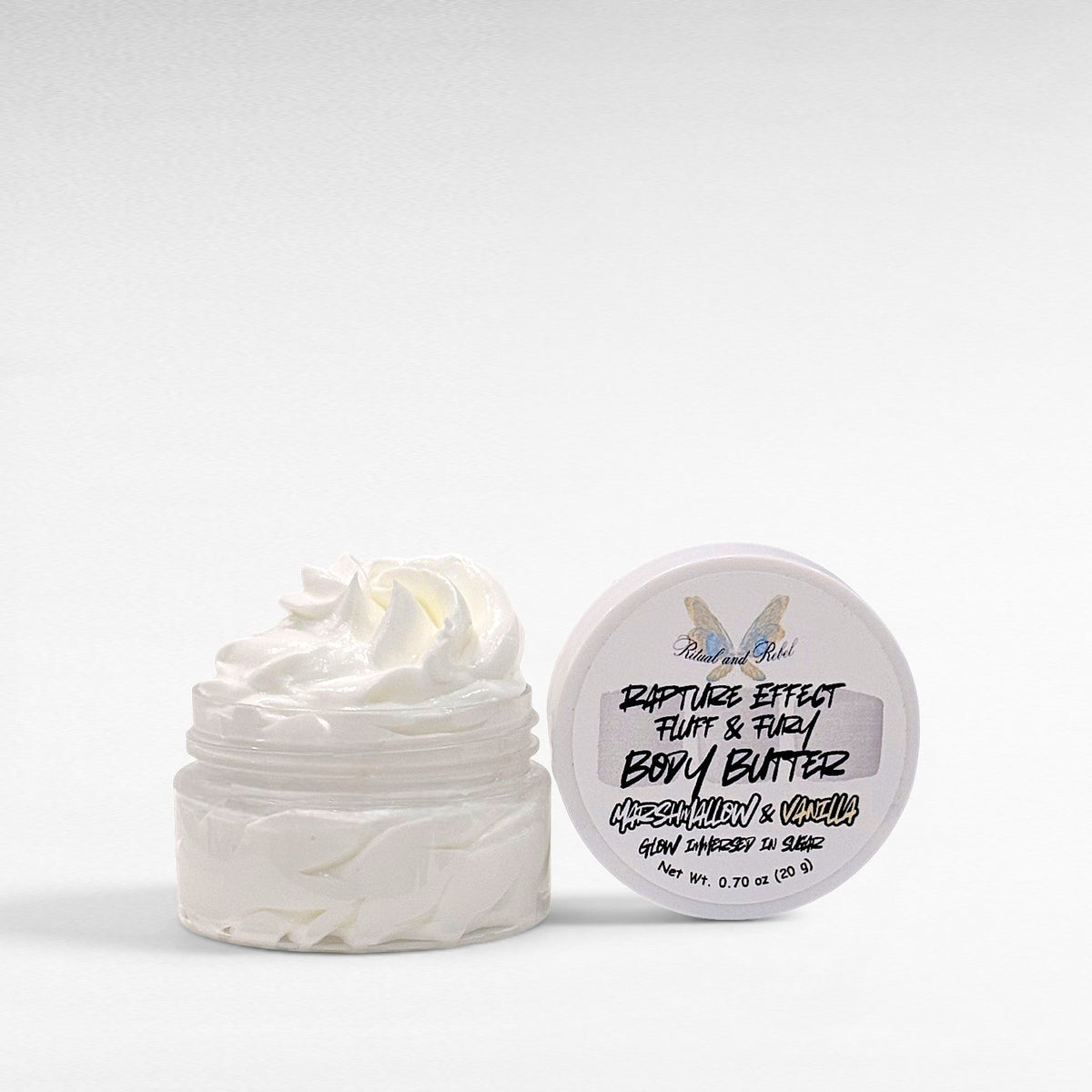 Fluff & Fury Body Butter - Marshmallow & Vanilla