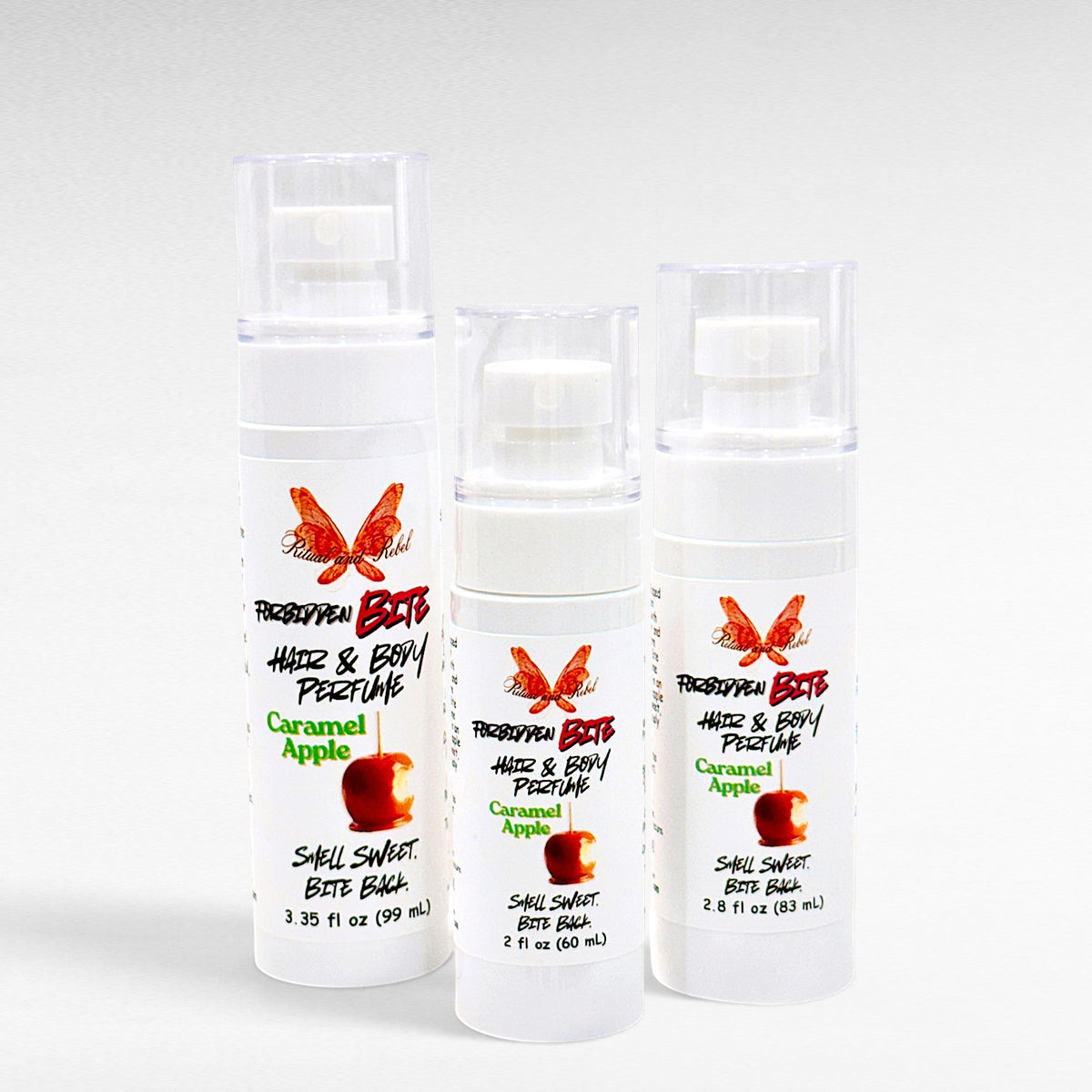 Forbidden Bite Hair & Body Perfume - Caramel Apple