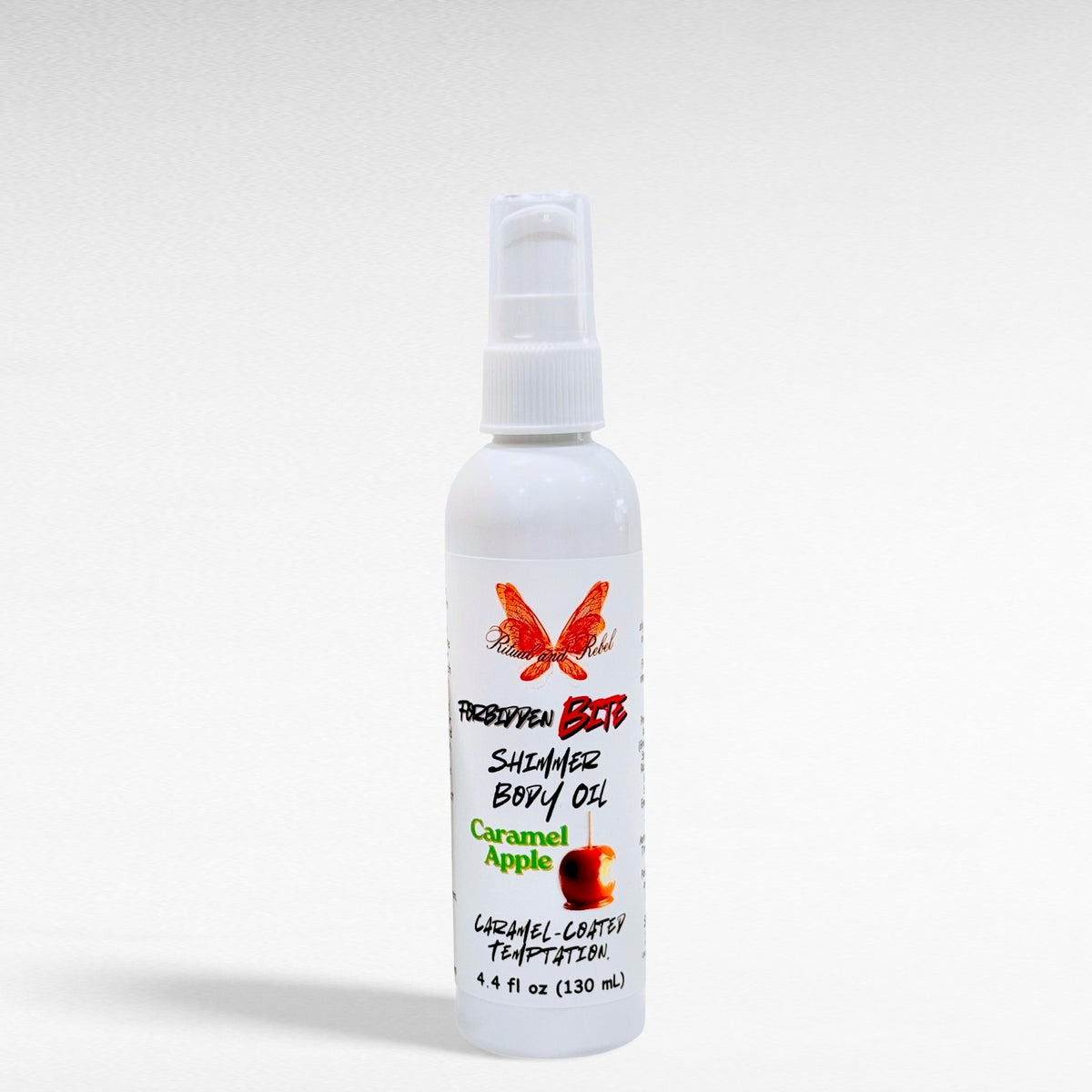 Forbidden Bite Shimmer Body Oil - Caramel Apple