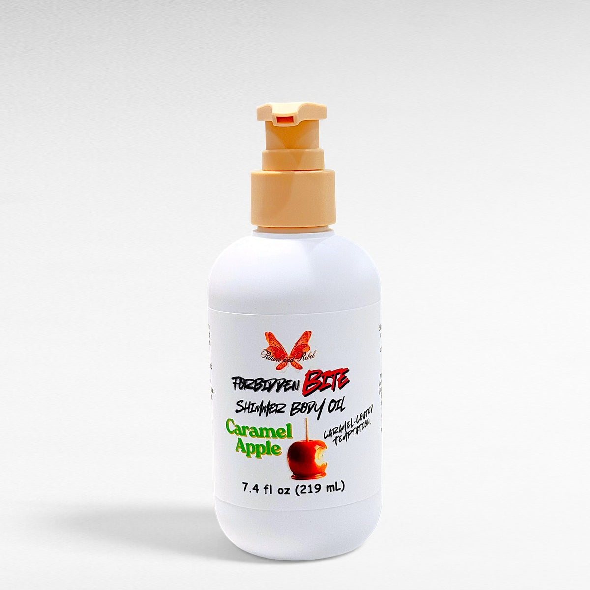 Forbidden Bite Shimmer Body Oil - Caramel Apple
