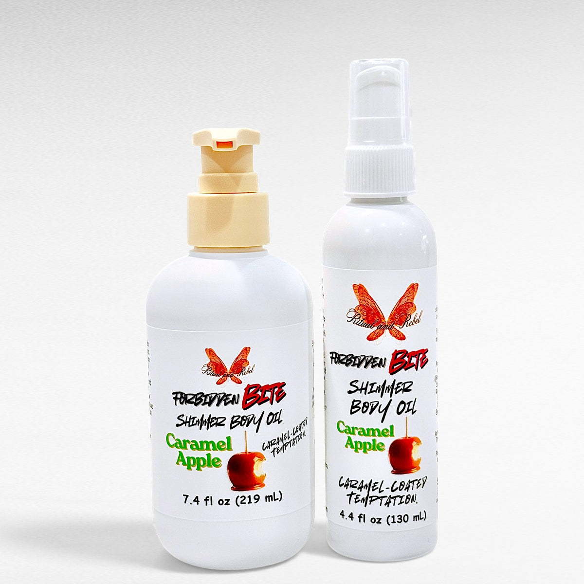 Forbidden Bite Shimmer Body Oil - Caramel Apple