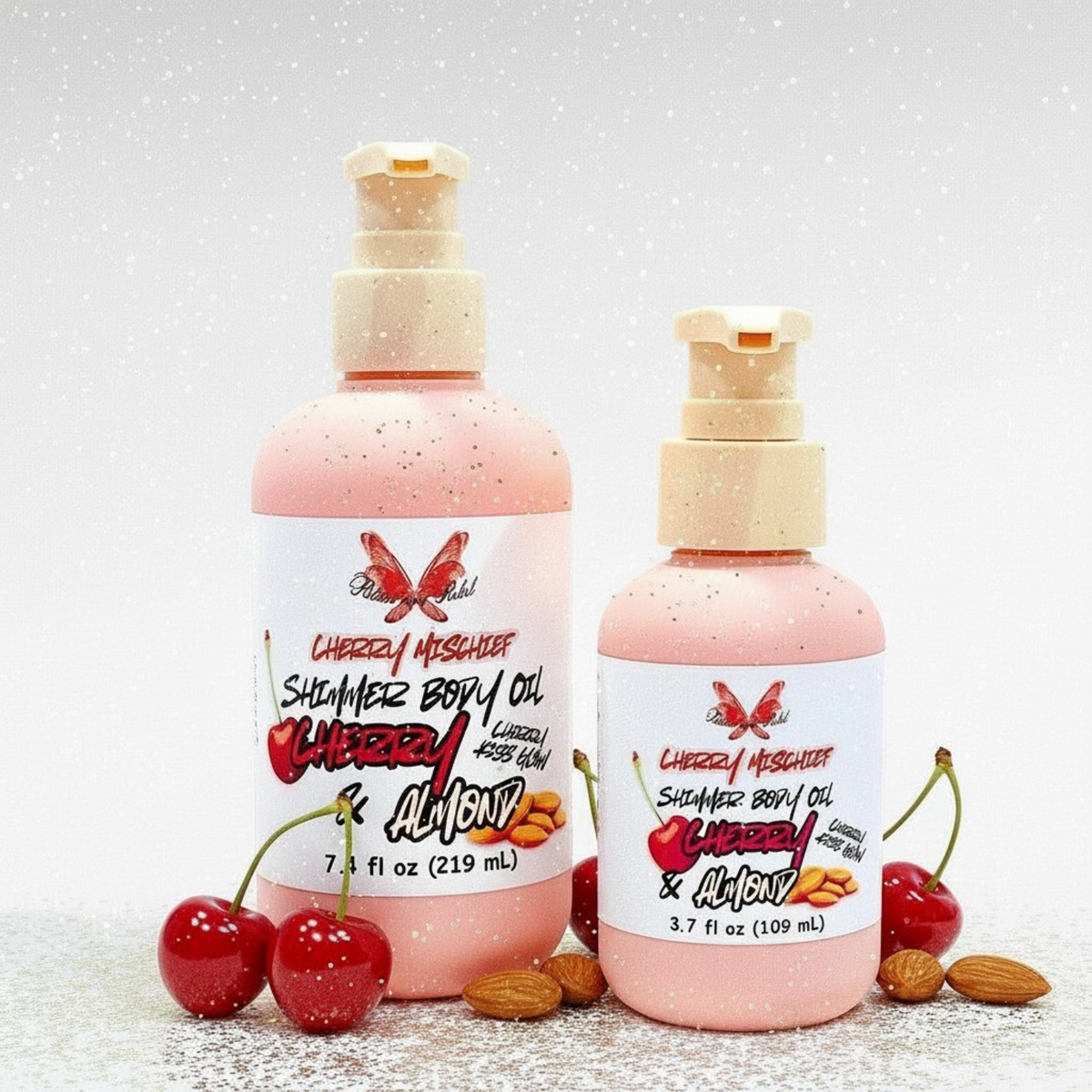 Cherry Mischief Shimmer Body Oil - Cherry & Almond