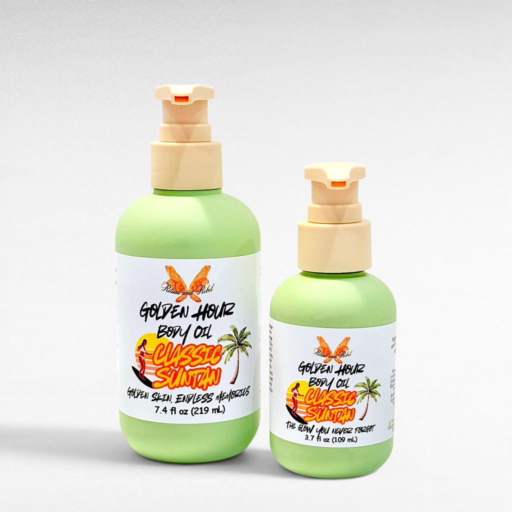Golden Hour Shimmering Body Oil - Classic Suntan