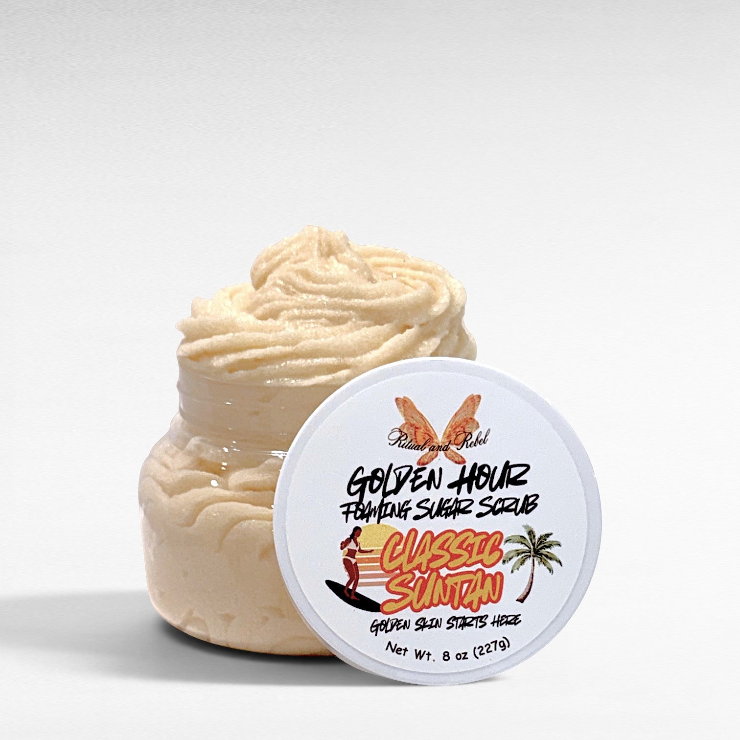 Golden Hour Foaming Sugar Scrub - Classic Suntan
