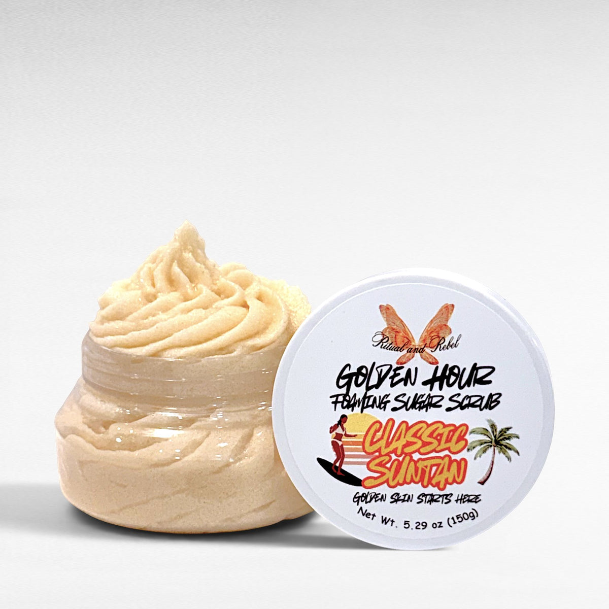 Golden Hour Foaming Sugar Scrub - Classic Suntan