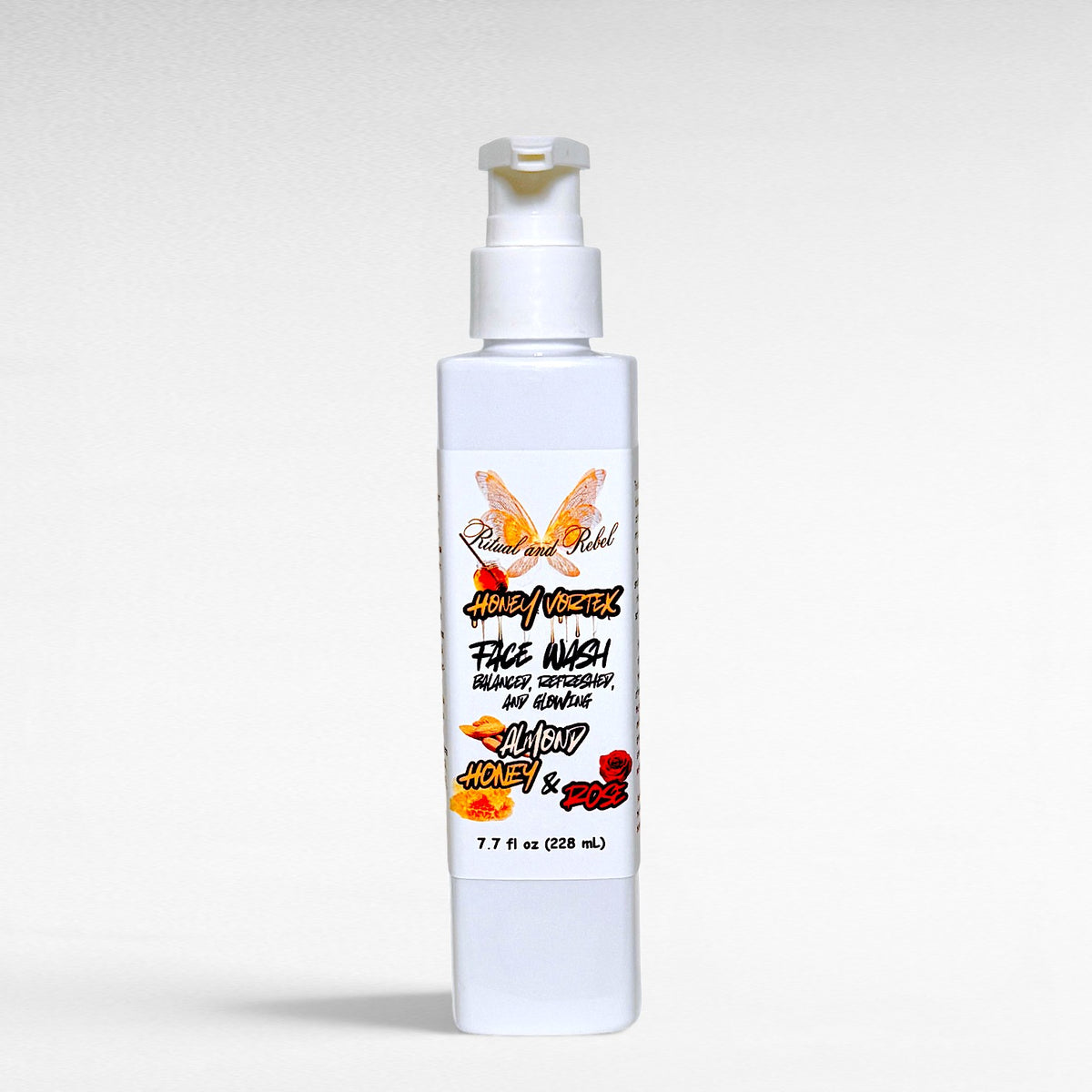 Honey Vortex Face Wash - Honey, Almond & Rose