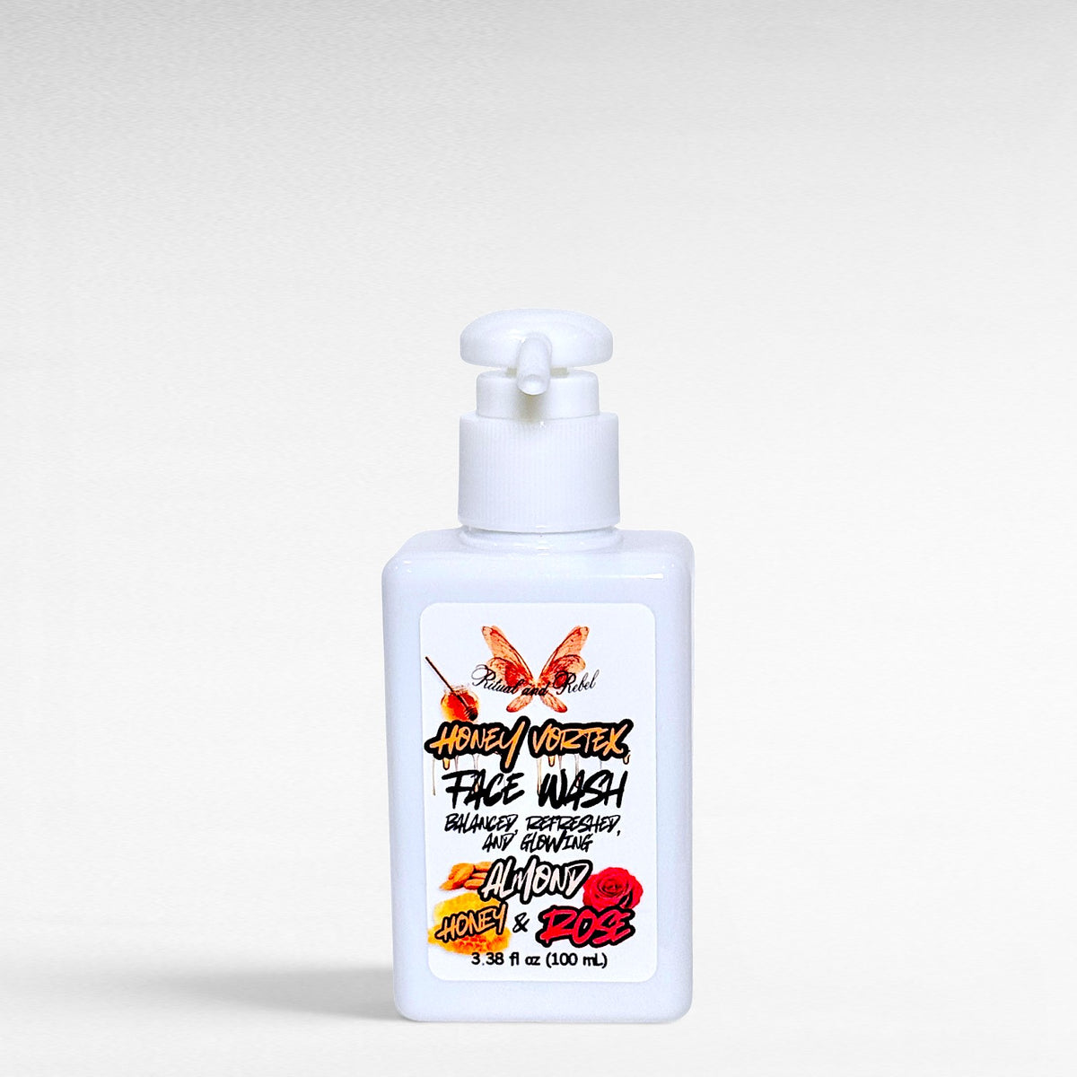 Honey Vortex Face Wash - Honey, Almond & Rose