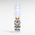 A white pump bottle of Honeysuckle Hair & Body Perfume 'Honeysuckle Havoc' 3.35fl oz with a clear cap, set against a light gray gradient background.