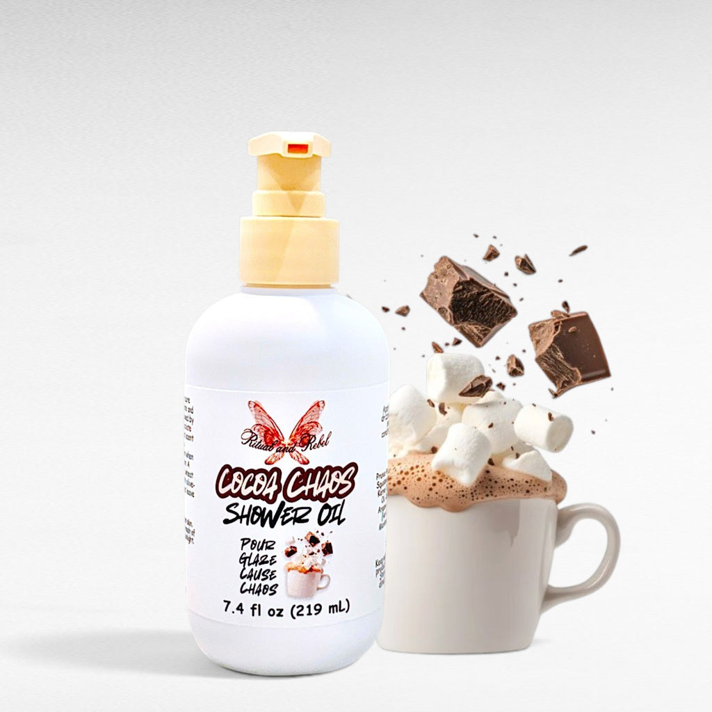 Cocoa Chaos Shower Oil - Hot Chocolate & Marshmallow