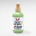 Island Riot Body Oil by Ritual and Rebel Pina Colada and Coconut scent in green bottle with beige pump 7.4 fl oz