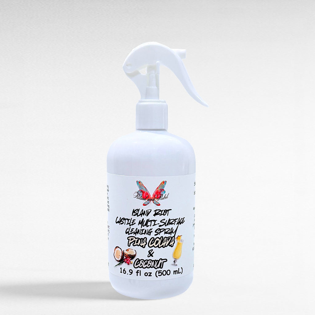 Island Riot Castile Multi-Surface Cleaning Spray - Pina Colada & Coconut