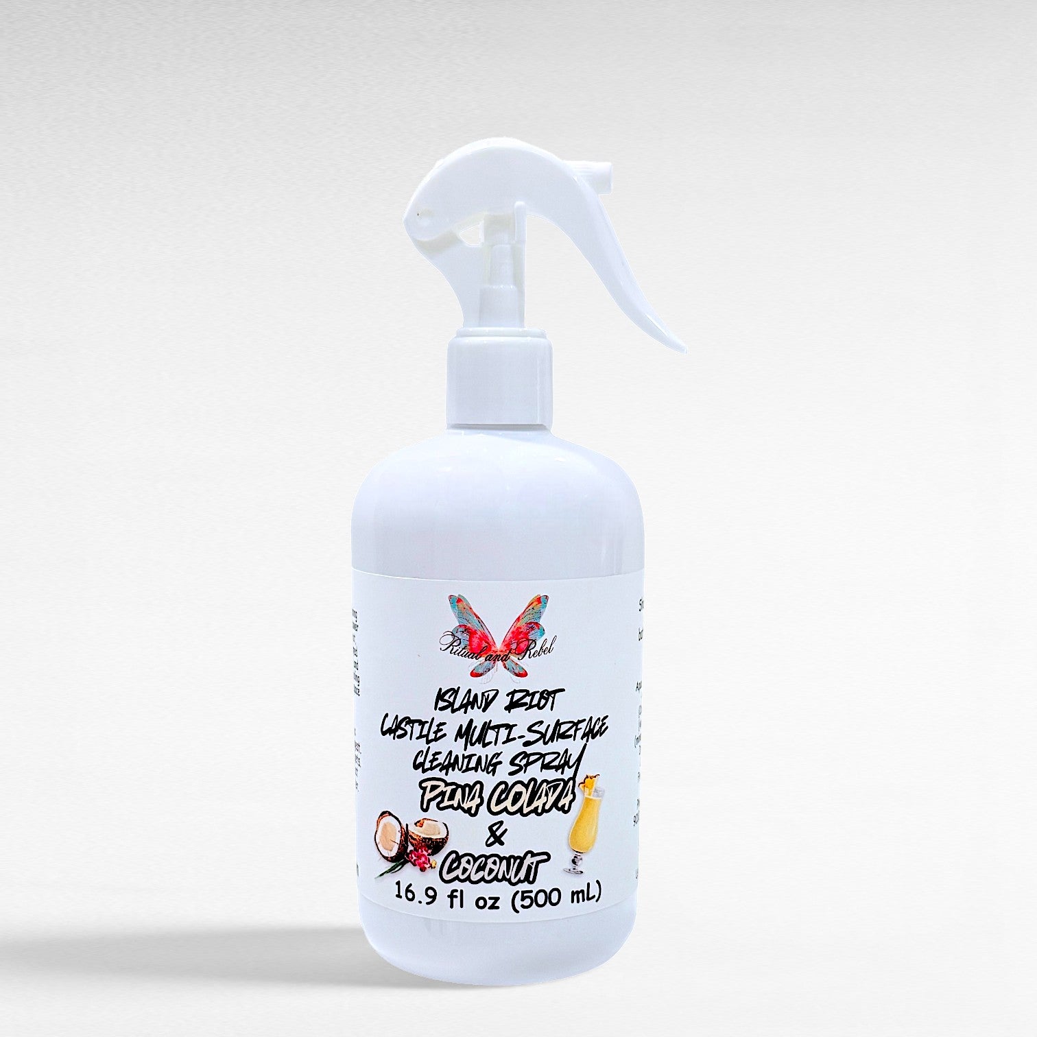 Island Riot Castile Multi-Surface Cleaning Spray - Pina Colada & Coconut