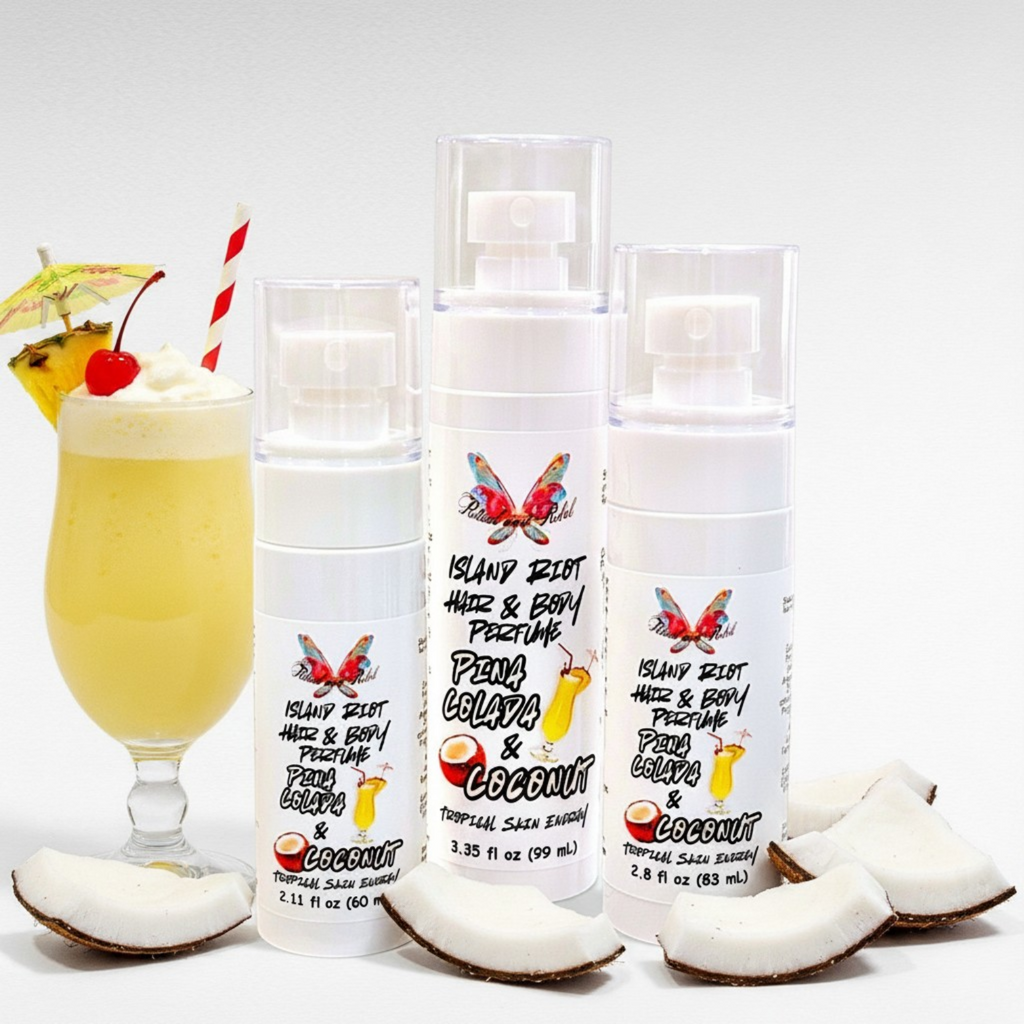 Island Riot Hair & Body Perfume - Pina Colada & Coconut