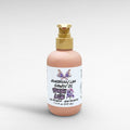 Kingsberry lane Shower Oil by Ritual and Rebel 7.4 fl oz pink bottle with beige pump