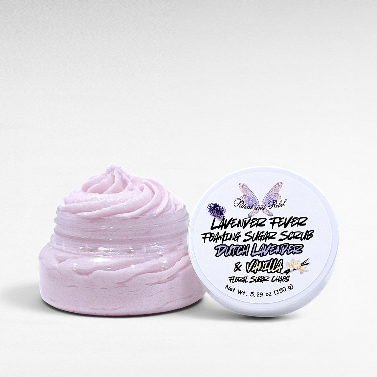 Lavender Fever Foaming Sugar Scrub - Dutch Lavender & Vanilla