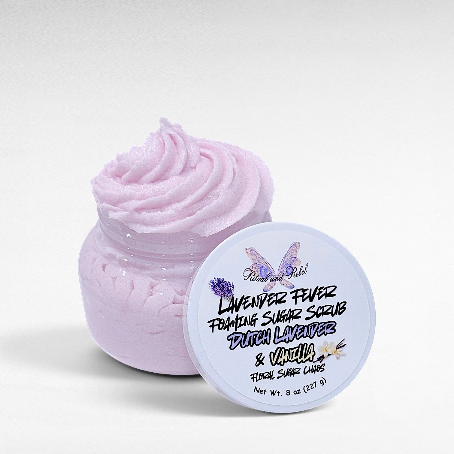 Lavender Fever Foaming Sugar Scrub - Dutch Lavender & Vanilla