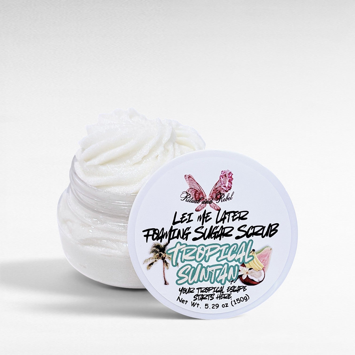 Lei Me Later Foaming Sugar Scrub - Tropical Suntan