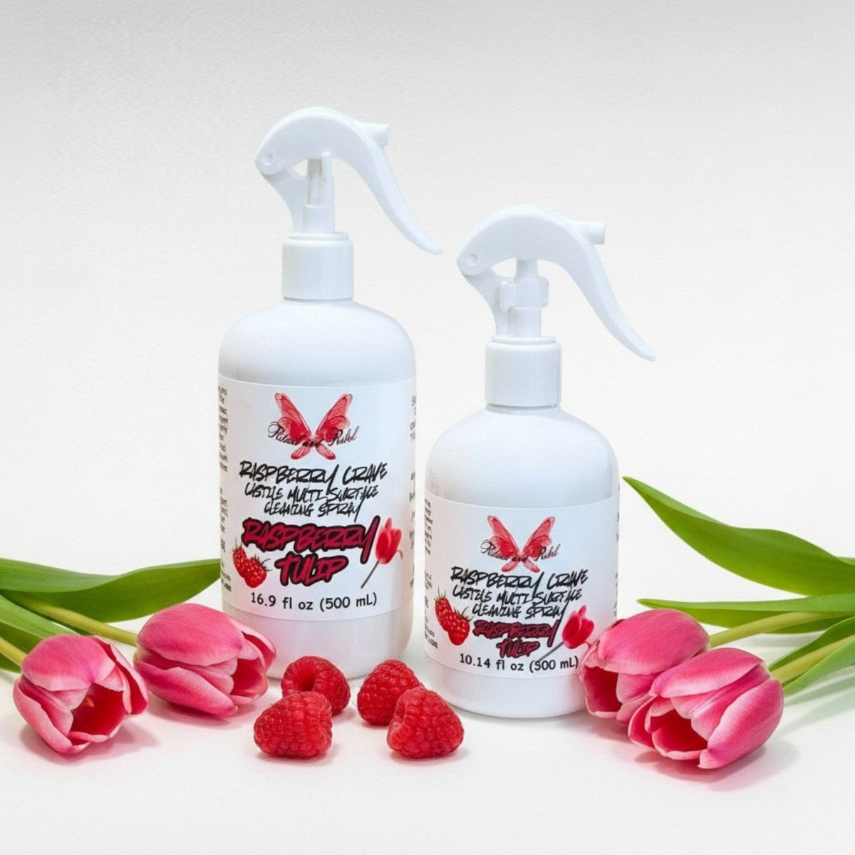 Raspberry Crave Castile Multi-Surface Cleaning Spray - Raspberry Tulip