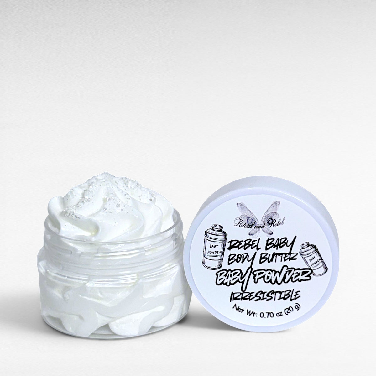 Rebel Baby Body Butter - Baby Powder