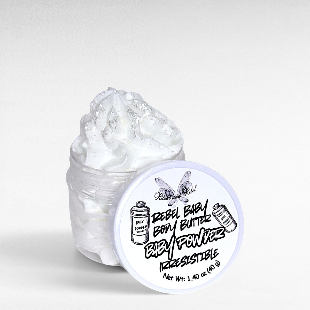 Rebel Baby Body Butter - Baby Powder