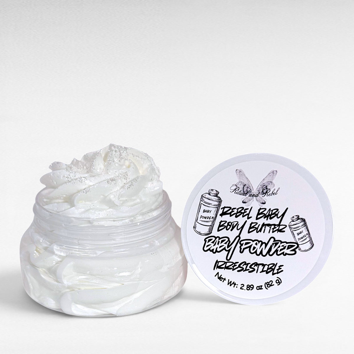 Rebel Baby Body Butter - Baby Powder