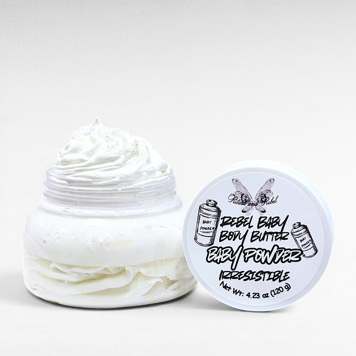 Rebel Baby Body Butter - Baby Powder