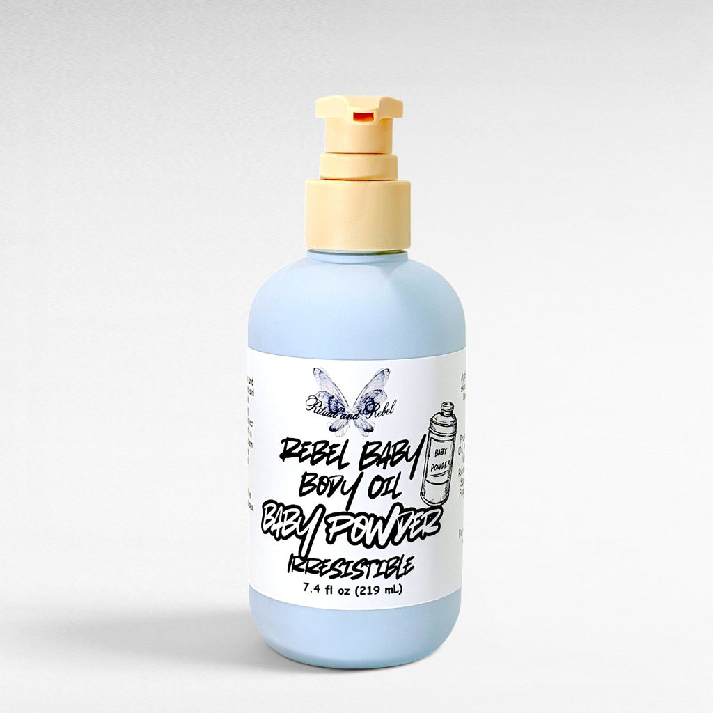 Rebel Baby Body Oil - Baby Powder