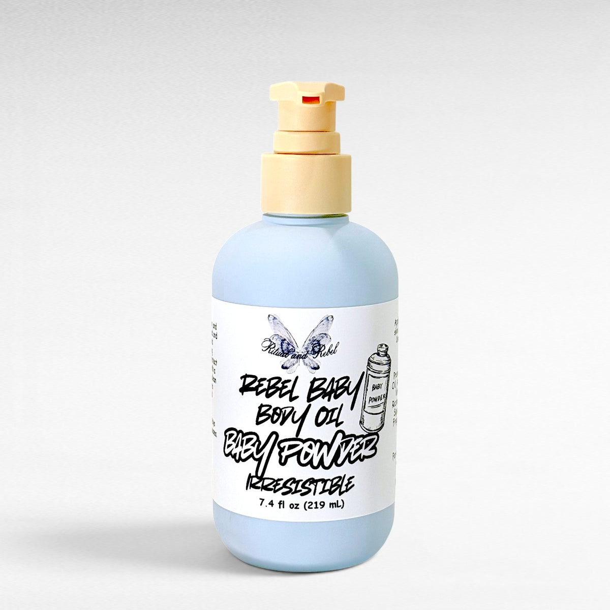 Rebel Baby Body Oil - Baby Powder