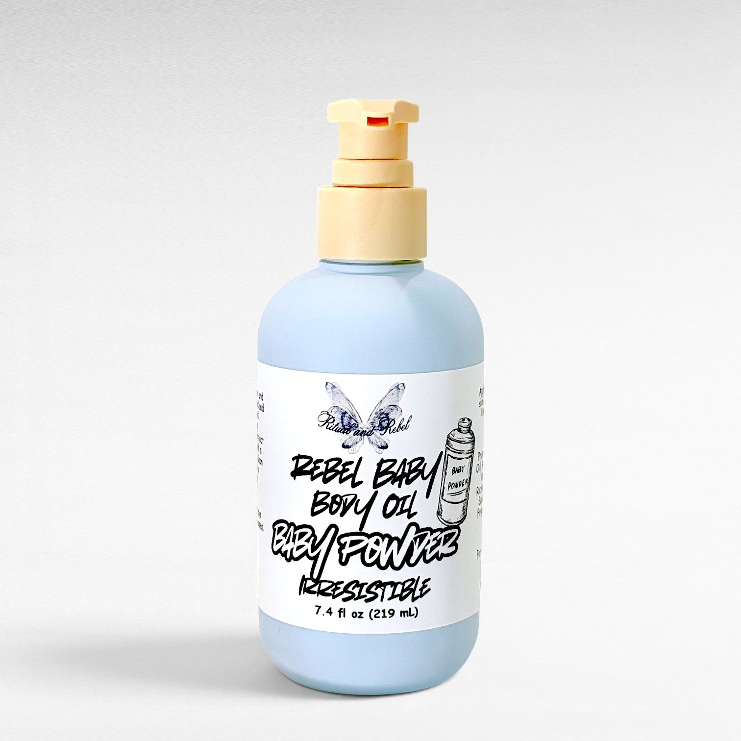 Rebel Baby Body Oil - Baby Powder