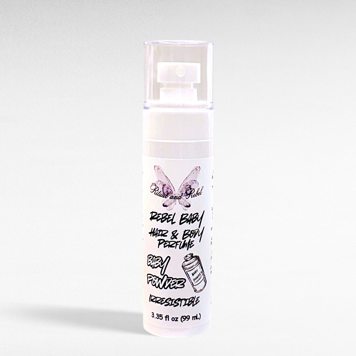 Rebel Baby Hair & Body Perfume - Baby Powder
