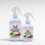 Ritual and Rebel Citrus Sabotage multi-surface cleaning spray bottles in 500ml and 300ml sizes with grapefruit and lime.