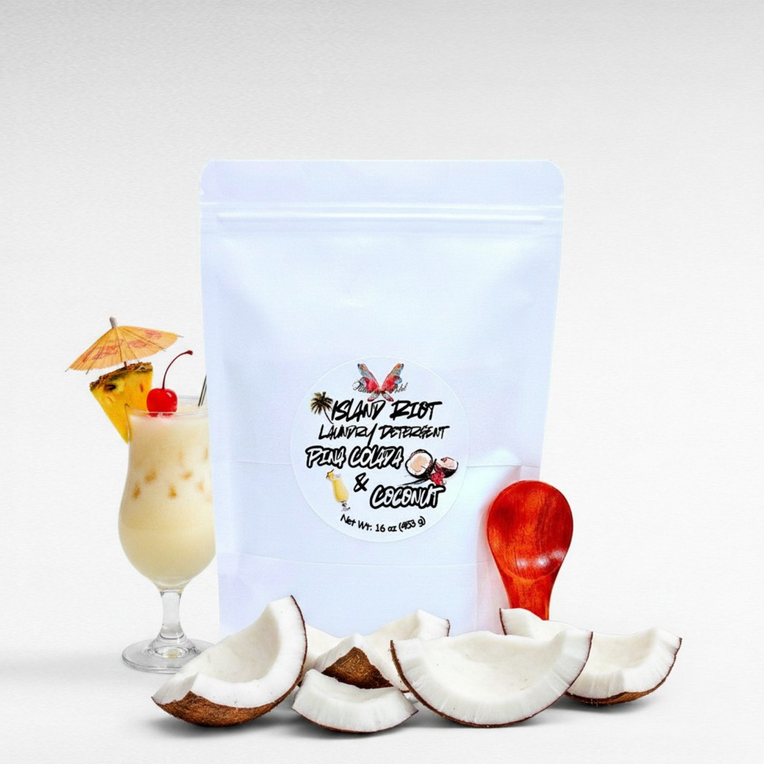 Island Riot Laundry Detergent - Pina Colada & Coconut