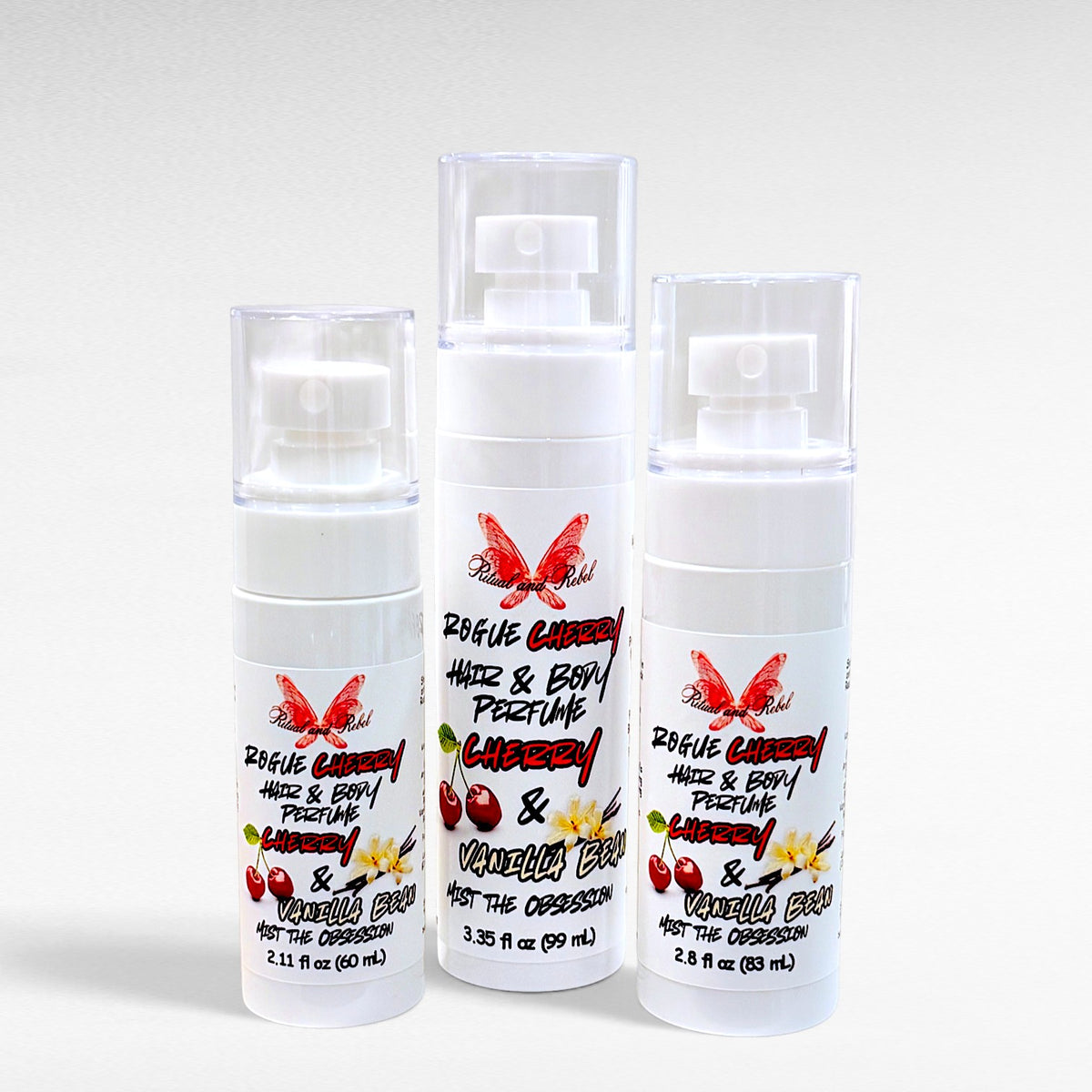 Rogue Cherry Hair & Body Perfume - Cherry & Vanilla Bean
