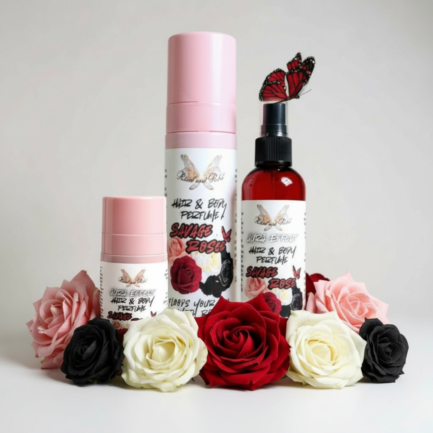 Savage Rose Hair & Body Perfume - Fresh Rose