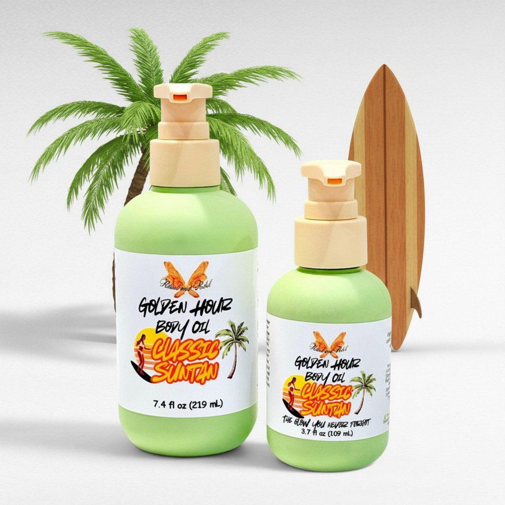 Golden Hour Shimmering Body Oil - Classic Suntan