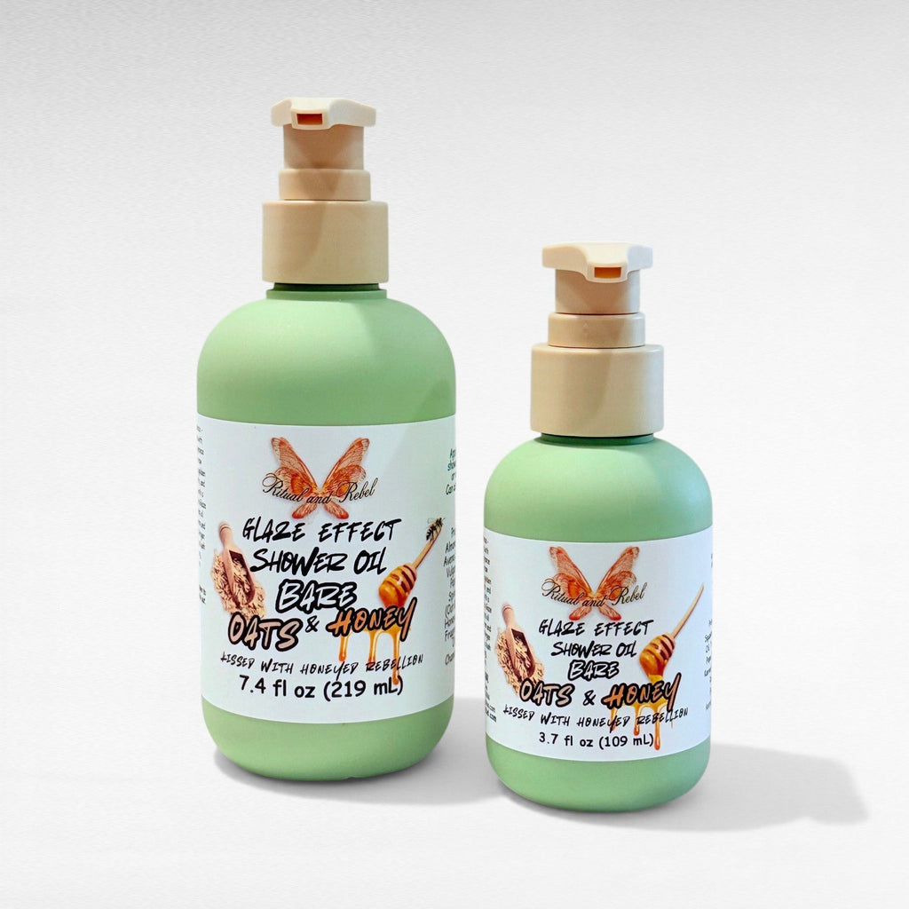 Bare Oats & Honey Shower Oil - Oats, Honey & Chamomile