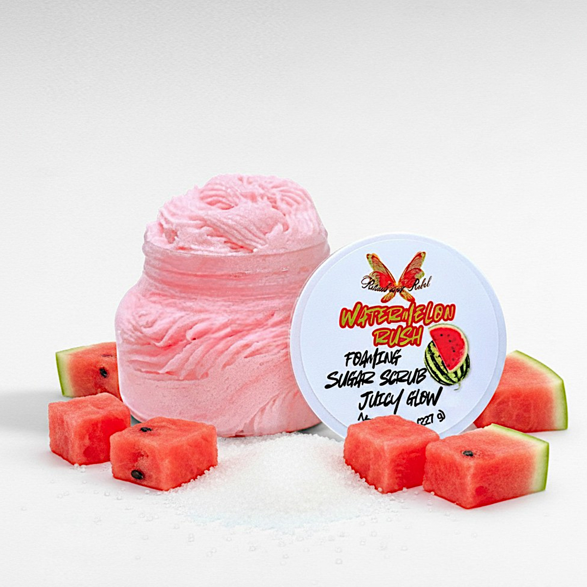Watermelon Rush Foaming Sugar Scrub - Watermelon Sugar