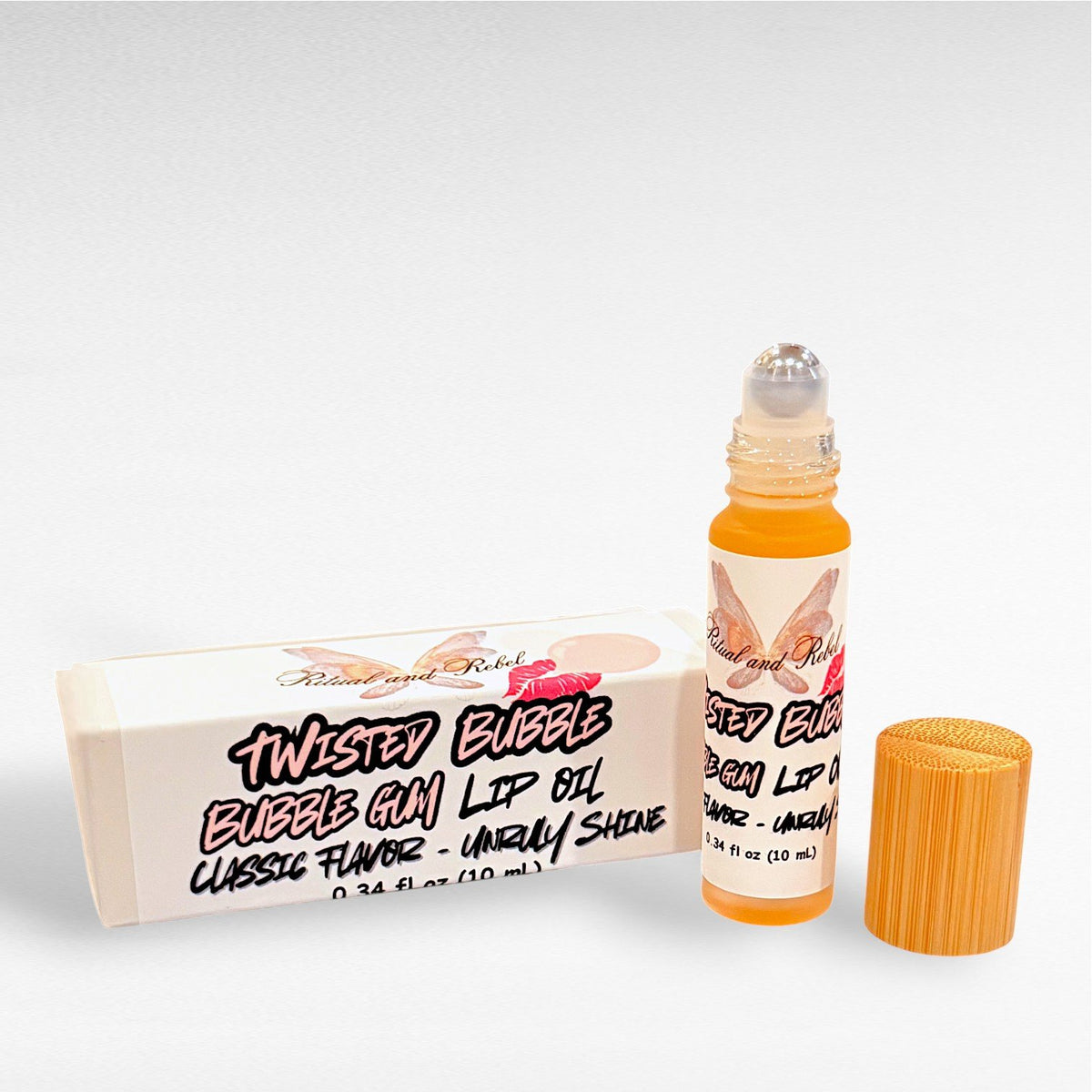Twisted Bubble Lip Oil - Bubble Gum