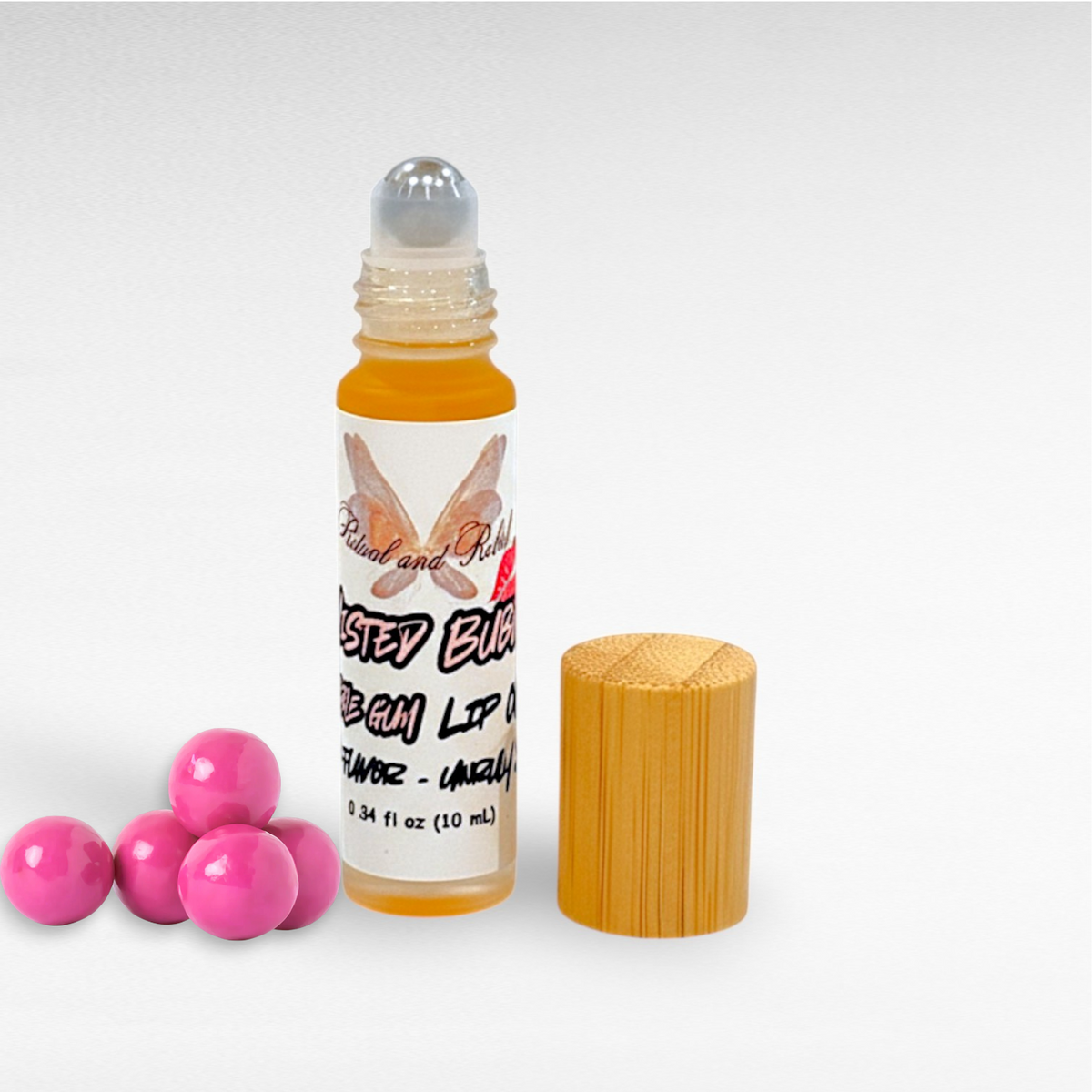 Twisted Bubble Lip Oil - Bubble Gum