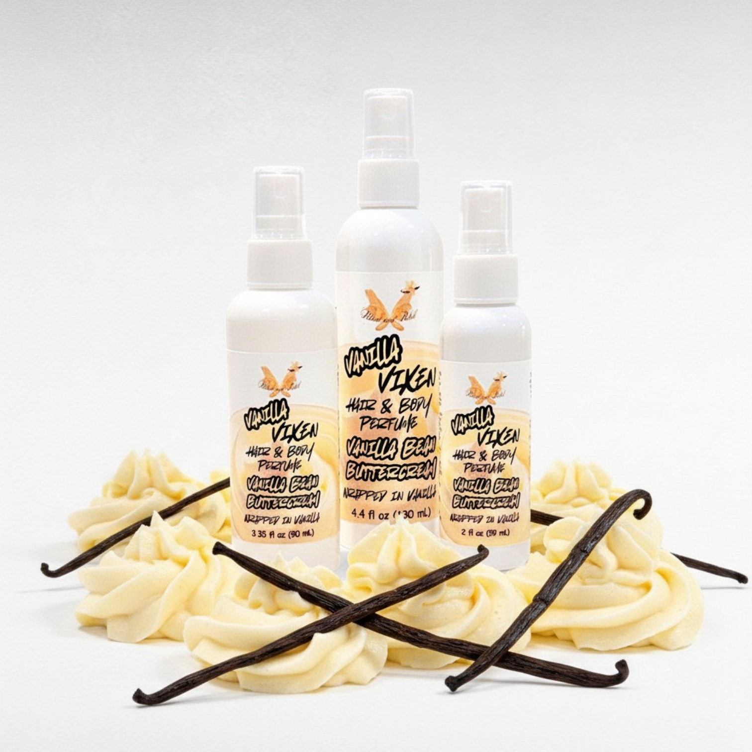 Vanilla Vixen Hair & Body Perfume - Vanilla Bean Buttercream