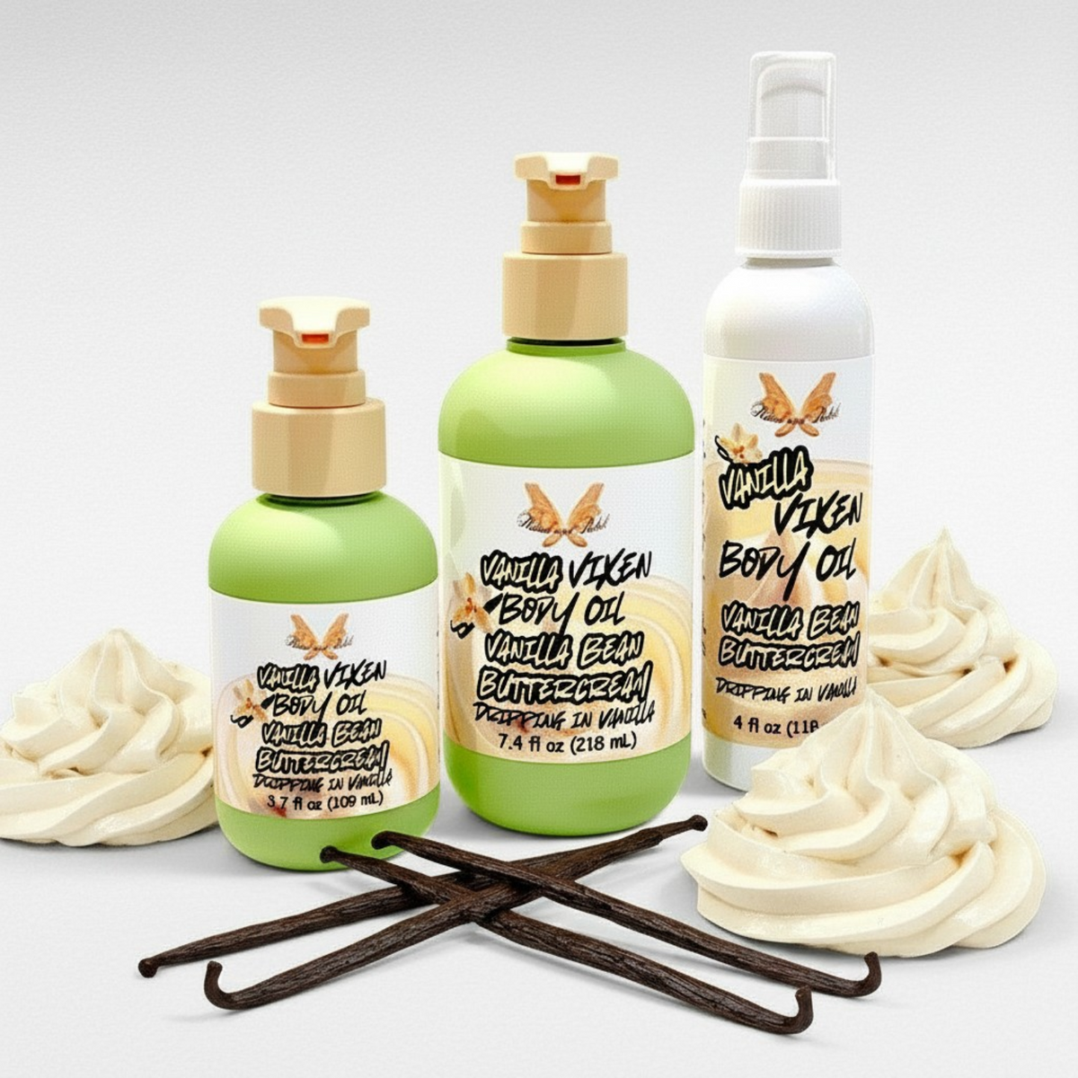 Vanilla Vixen Body Oil - Vanilla Bean Buttercream