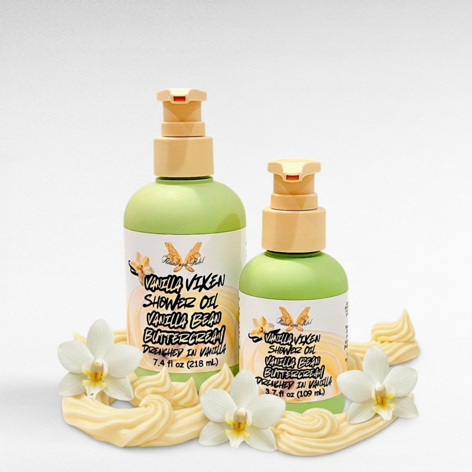 Vanilla Vixen Shower Oil - Vanilla Bean Buttercream