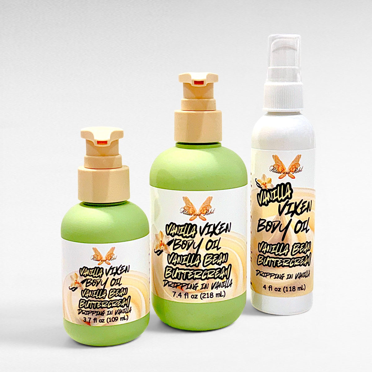 Vanilla Vixen Body Oil - Vanilla Bean Buttercream