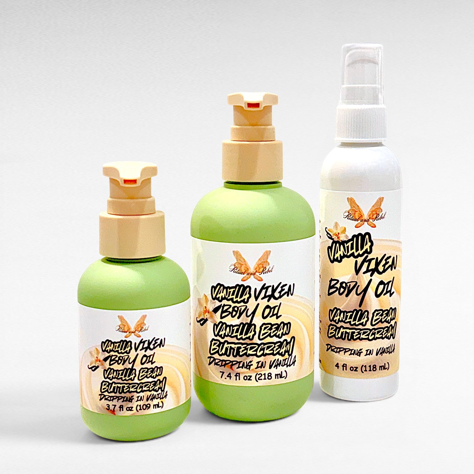 Vanilla Vixen Body Oil - Vanilla Bean Buttercream
