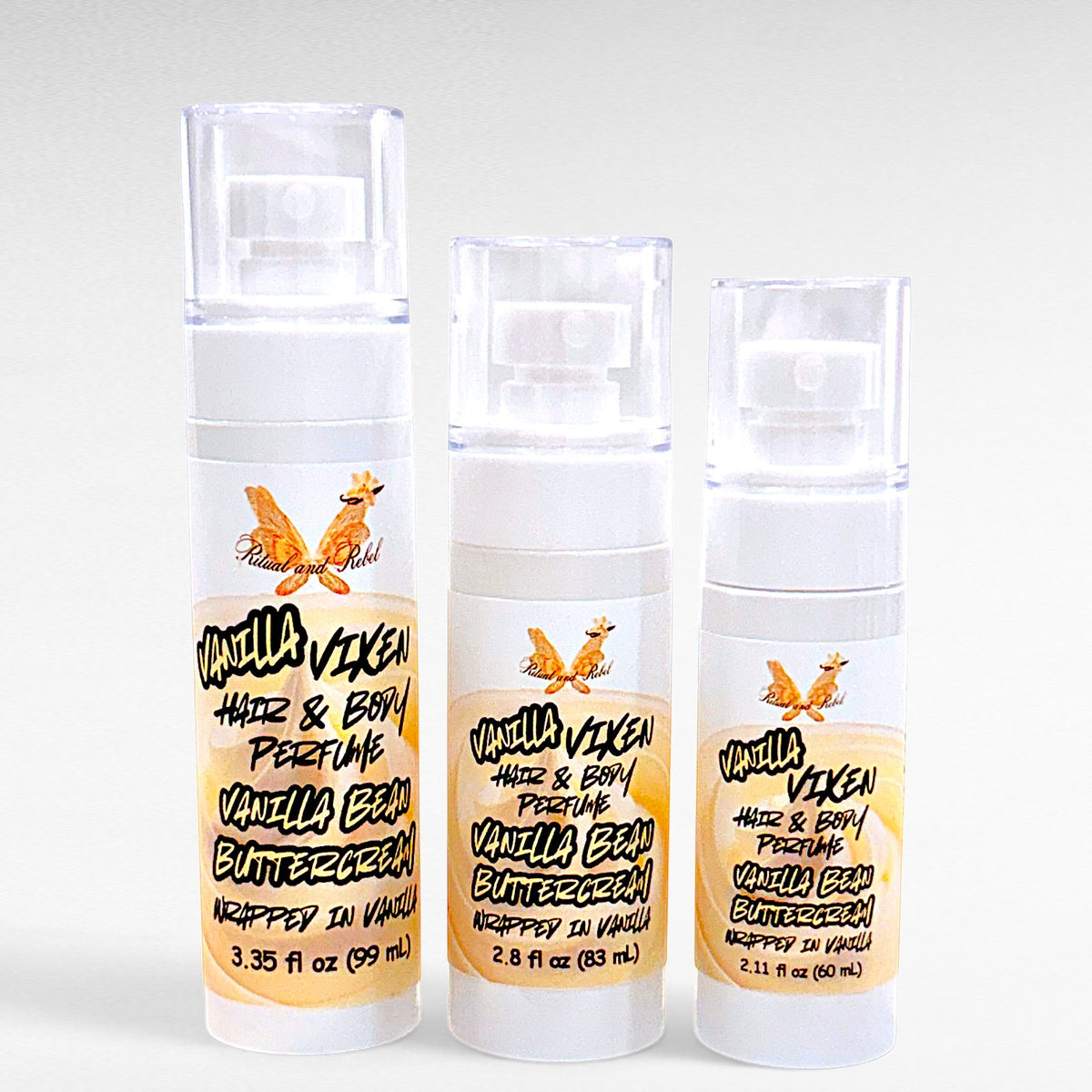 Vanilla Vixen Hair & Body Perfume - Vanilla Bean Buttercream