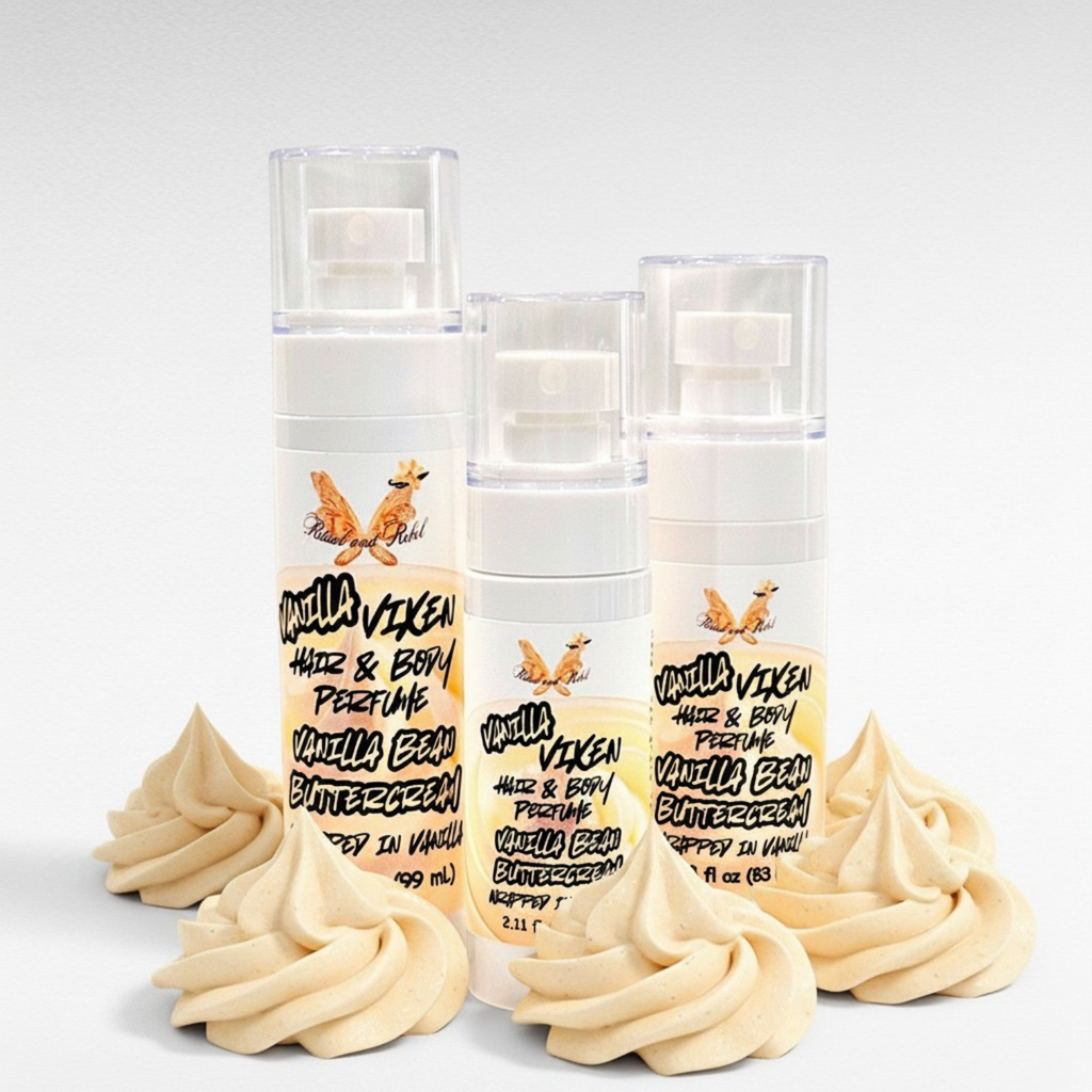 Vanilla Vixen Hair & Body Perfume - Vanilla Bean Buttercream