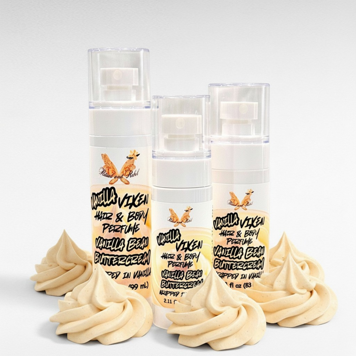 Vanilla Vixen Hair & Body Perfume - Vanilla Bean Buttercream