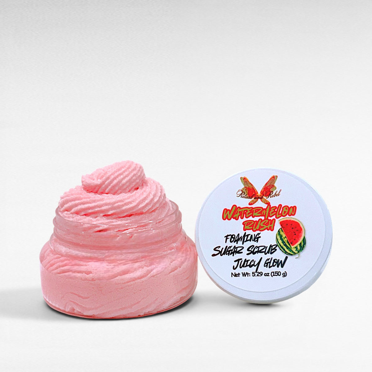 Watermelon Rush Foaming Sugar Scrub - Watermelon Sugar
